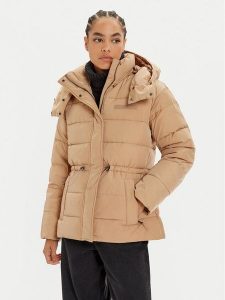 Calvin Klein Kurtka zimowa K20K207739 Beżowy Regular Fit. Brązowe kurtki Calvin Klein, na zimę, l, bez wzorów, z syntetyku, bez kaptura. Za 589,99 zł.