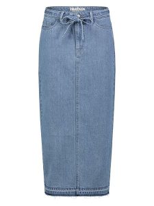 Sublevel Spódnica dżinsowa w kolorze niebieskim rozmiar: M. Niebieskie spódnice Sublevel, m, z aplikacjami, z bawełny, klasyczne, maxi. Za 104,99 zł.