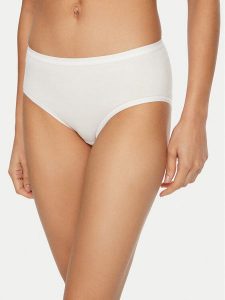 Triumph Komplet 2 par fig klasycznych z wysokim stanem Sense Of Cotton 10225046 Biały. Białe komplety bielizny Triumph, bez wzorów, z bawełny. Za 63,00 zł.