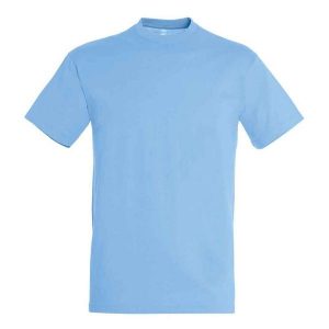 Koszulka Regent Dla Dorosłych Unisex. Niebieskie bluzki SOL'S, s, bez wzorów, sportowe, bez kołnierzyka, bez ramiączek. Za 33,99 zł.