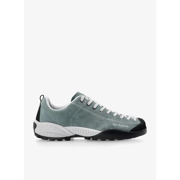 Buty outdoor damskie Scarpa Mojito. Niebieskie buty trekkingowe Hannah, bez zapięcia. Za 671,99 zł.