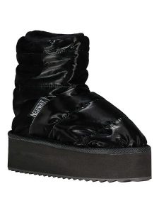 Geographical Norway Botki "Ornella" w kolorze czarnym rozmiar: 41. Czarne botki Geographical Norway, bez wzorów, bez obcasa, na platformie, bez zapięcia. Za 152,26 zł.