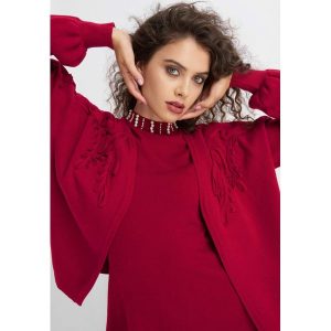 Kardigan oversize. Długie swetry marki Orsay. W wyprzedaży za 55,00 zł.