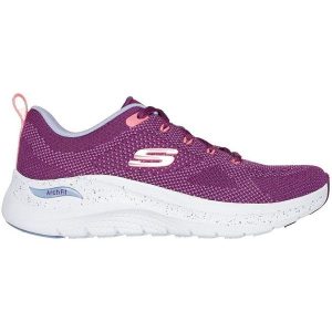 Adidasy Skechers Arch Fit 2.0-fast Pa, Kobiety. Fioletowe buty sportowe Skechers, bez wzorów, bez zapięcia. Za 490,00 zł.