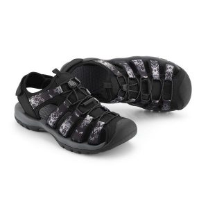 Sandały turystyczne unisex z zakrytym noskiem Alpine Pro Awede. Niebieskie buty trekkingowe Alpine Pro, bez zapięcia. W wyprzedaży za 179,00 zł.