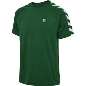 Koszulka Hummel Archive. Zielone bluzki Hummel, bez wzorów, bez kołnierzyka, bez ramiączek. Za 170,00 zł.