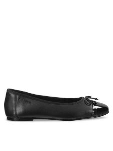 Gant Baleriny 30511856 Czarny. Czarne balerinki GANT, bez wzorów, ze skóry, bez obcasa, bez zapięcia. Za 329,99 zł.