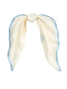 LAUREN RALPH LAUREN Chusta 454P14384001 Écru. Białe apaszki i chusty Lauren Ralph Lauren, bez wzorów, z jedwabiu. Za 519,99 zł.