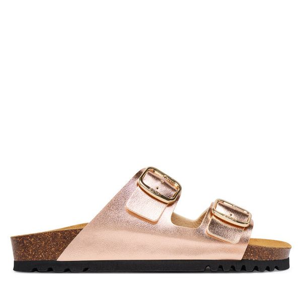 Klapki Scholl. Czerwone klapki Scholl, bez wzorów, bez obcasa. Za 316,99 zł.