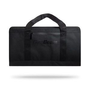 Torba sportowa GymBeam Duffle All Black. Czarne torby podróżne i sportowe GYMBEAM, bez wzorów. Za 76,90 zł.
