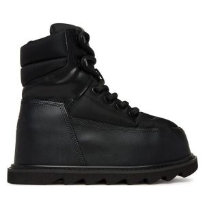 Śniegowce United Nude. Czarne buty zimowe United Nude, bez obcasa, bez zapięcia. Za 909,99 zł.