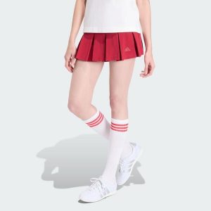 Spódnica Seasonal Essentials Colorpop Skirt with inner Leggings. Białe spódnice ADIDAS, bez wzorów, z bawełny. Za 179,00 zł.