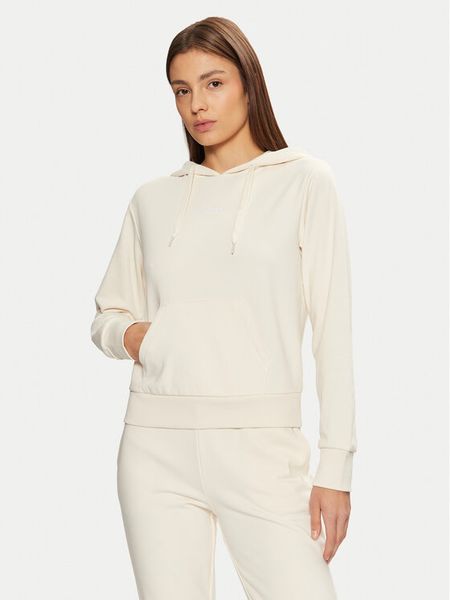 Guess Bluza O5RQ02 KCO31 Écru Regular Fit. Bluzy Guess, xl, z aplikacjami, z bawełny, bez kaptura. Za 139,99 zł.