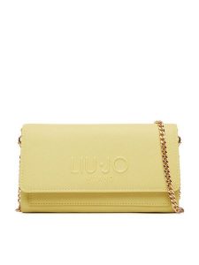 Liu Jo Portfel AA6191 ES029 Żółty. Żółte portfele Liu Jo, bez wzorów, ze skóry. Za 379,99 zł.