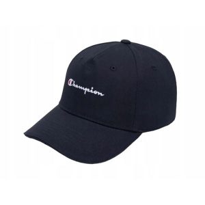 Czapka z daszkiem Champion Baseball. Czarne czapki Champion, bez wzorów, sportowe. Za 59,00 zł.