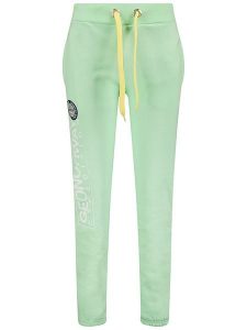 Geographical Norway Spodnie dresowe "Mweny" w kolorze zielonym rozmiar: XXL. Zielone spodnie dresowe Geographical Norway, xxl, bez wzorów, z bawełny. Za 87,61 zł.