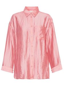 MOSS COPENHAGEN Koszula "Chris" w kolorze jasnoróżowym rozmiar: XS/S. Różowe koszule Moss Copenhagen, s, bez wzorów, bez kołnierzyka, bez ramiączek. Za 164,95 zł.