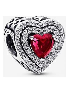 Pandora Srebrny charms z cyrkoniami rozmiar: onesize. Szare zawieszki Pandora, z cyrkonią, srebrne. Za 260,99 zł.