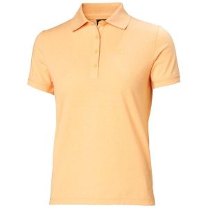 Damska koszulka polo Helly Hansen Siren. Brązowe bluzki Helly Hansen, s, bez wzorów, klasyczne, bez kołnierzyka, bez ramiączek. Za 189,99 zł.