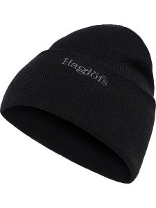 Haglöfs Czapka beanie "Outsiders" w kolorze czarnym rozmiar: onesize. Czarne czapki Haglöfs, bez wzorów, ze splotem. Za 138,33 zł.