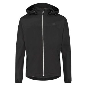 GO Rain Jacket Essential Black. Czarne kombinezony AGU, xl, bez wzorów, z materiału, sportowe, bez kołnierzyka, bez ramiączek. Za 399,50 zł.