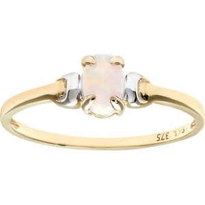 Revoni Złoty pierścionek z opalem rozmiar: 56. Żółte pierścionki Revoni, z opalem, złote. Za 782,99 zł.