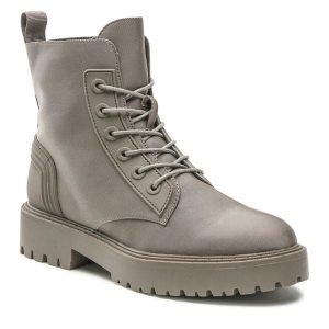 Trapery Jenny Fairy. Zielone buty zimowe Jenny Fairy, bez obcasa, bez zapięcia. Za 107,99 zł.