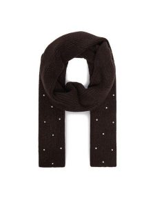 Nine West Szalik CEO-NW-W4-001-AW26 Brązowy. Brązowe rękawiczki Nine West, bez wzorów. Za 79,99 zł.
