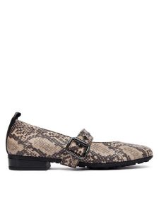 Hispanitas Półbuty HI254286 Brązowy. Brązowe półbuty Hispanitas, bez wzorów, ze skóry, bez obcasa, na płaskiej podeszwie, bez zapięcia. Za 389,99 zł.