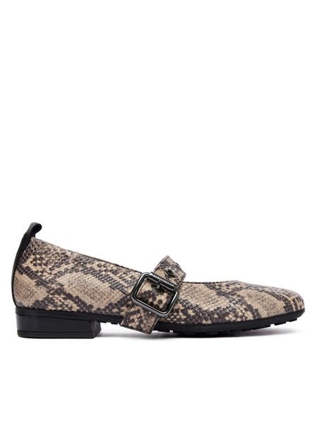 Hispanitas Półbuty HI254286 Brązowy. Brązowe półbuty Hispanitas, bez wzorów, ze skóry, bez obcasa, na płaskiej podeszwie, bez zapięcia. Za 389,99 zł.