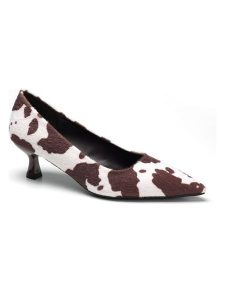 C'M Czółenka w kolorze kremowo-brązowym rozmiar: 36. Brązowe czółenka C'M, bez wzorów, bez obcasa, na obcasie, bez zapięcia. Za 108,99 zł.