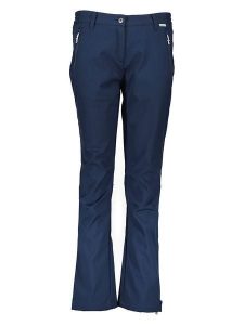 Regatta Spodnie softshellowe "Geo II" w kolorze granatowym rozmiar: 44. Niebieskie spodnie dresowe Regatta, m, bez wzorów. Za 162,95 zł.