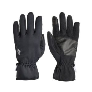 Rękawice trekkingowe Zanier Hike.WS. Czarne rękawiczki Zanier, bez wzorów. Za 159,99 zł.