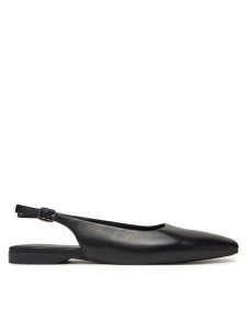Vagabond Shoemakers Sandały Delia 5907-201-20 Czarny. Czarne sandały Vagabond Shoemakers, bez wzorów, ze skóry, bez obcasa, na płaskiej podeszwie, bez zapięcia. Za 299,99 zł.