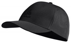 Czapka z daszkiem Odlo Performance Snapback Cap. Czarne czapki ODLO, bez wzorów, z materiału, klasyczne. Za 135,72 zł.