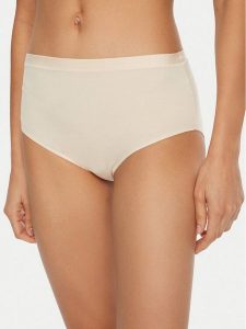 Triumph Figi klasyczne z wysokim stanem Sense Of Modal 10224787 Écru. Figi Triumph, bez wzorów, z syntetyku. Za 39,99 zł.