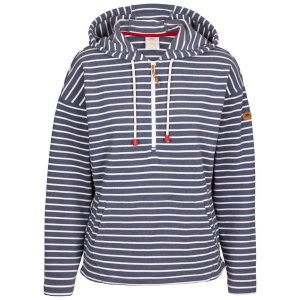 Damska Bluza Z Kapturem Softly. Niebieskie bluzy Trespass, l, bez wzorów, z kapturem. Za 210,99 zł.