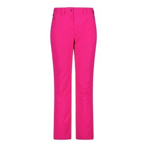 Spodnie narciarskie dla kobiet CMP. Czerwone spodnie sportowe CMP, na zimę, bez wzorów, narciarskie. Za 423,70 zł.