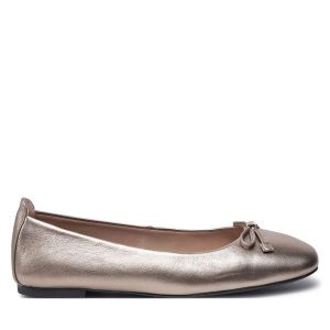 Baleriny Unisa. Żółte balerinki Unisa, bez wzorów, bez obcasa, bez zapięcia. Za 339,99 zł.