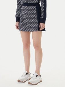 Guess Spódnica mini V6RD04 K2042 Granatowy Regular Fit. Niebieskie spódnice Guess, xxs, z aplikacjami, z syntetyku, mini. Za 345,00 zł.