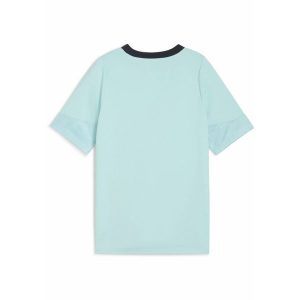 Młodzieżowa koszulka treningowa Olympique Marsylia PUMA Safe Lake New Navy Blue. Niebieskia bluzki Puma, l, bez wzorów, młodzieżowe, bez kołnierzyka, bez ramiączek. Za 199,00 zł.