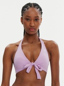 Guess Góra od bikini E5GJ55 LY00K Fioletowy. Fioletowe bikini Guess, z aplikacjami, z syntetyku. Za 139,99 zł.