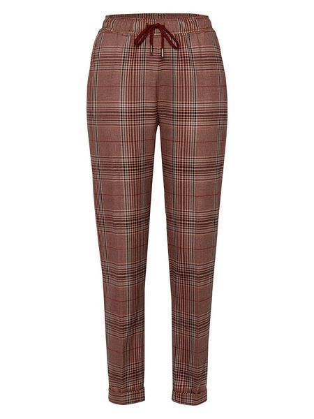 More & More Spodnie dresowe w kolorze czerwono-brązowym rozmiar: 36. Brązowe spodnie dresowe More & More, bez wzorów, z dresówki. Za 69,91 zł.