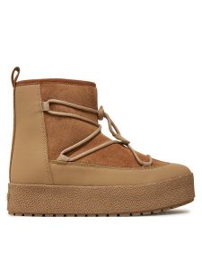 Tretorn Botki Aspa Hybrid Low 617 Brązowy. Brązowe botki Tretorn, bez wzorów, z materiału, bez obcasa, na płaskiej podeszwie, bez zapięcia. Za 579,99 zł.