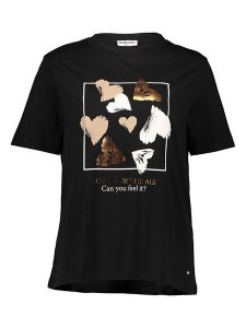 Eight2Nine Koszulka w kolorze czarnym rozmiar: XL. Czarne bluzki Eight2Nine, xl, bez wzorów, z bawełny, bez kołnierzyka, bez ramiączek. Za 50,95 zł.