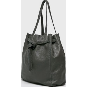 Answear - Torebka skórzana. Shopper bag marki ANSWEAR. Za 289,90 zł.