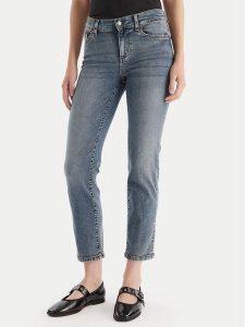 Liu Jo Jeansy UF5066 DS615 Niebieski Authentic Slim Fit. Niebieskie jeansy Liu Jo, bez wzorów, z bawełny. Za 679,99 zł.