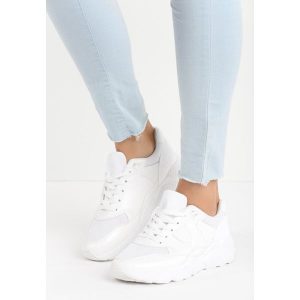 Białe Buty Sportowe Gymnast. Buty sportowe marki Born2be. Za 79,99 zł.