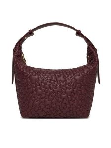 TOUS Torebka Puffy Bear 2002304921 Bordowy. Czerwone torebki klasyczne Tous, bez wzorów, ze skóry, bez dodatków. Za 509,99 zł.