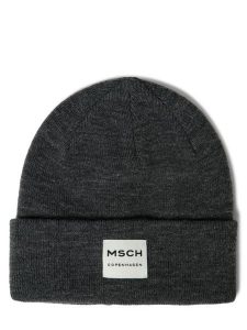 Msch Copenhagen czapka wełniana MSCHMojo Kobiety Wełna szary, ONE SIZE. Szare czapki MSCH Copenhagen, bez wzorów, z dzianiny, eleganckie. Za 89,95 zł.